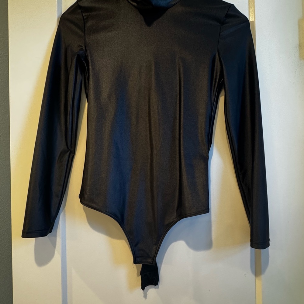 Commando metallic bodysuit